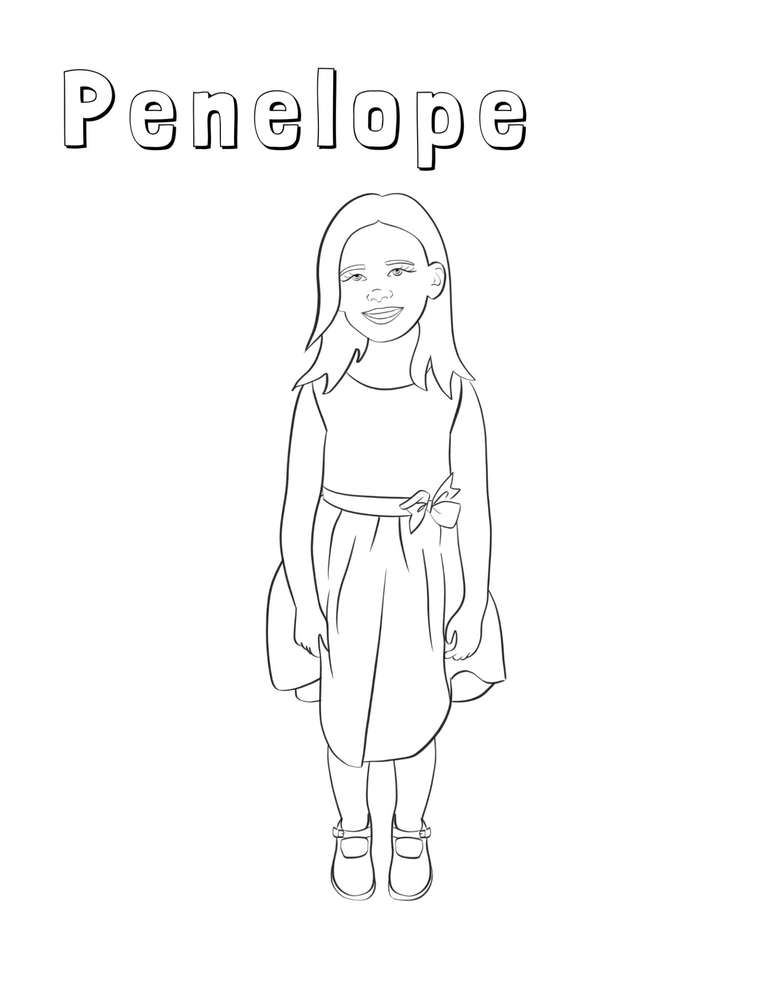 custom coloring pages
