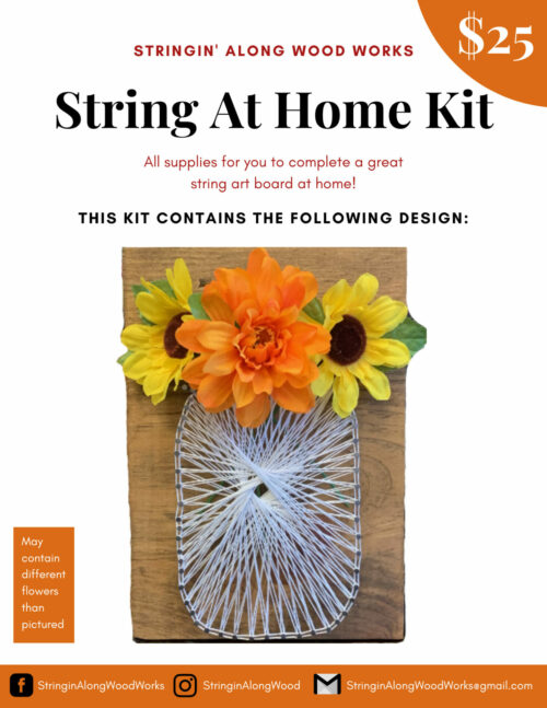 State of Iowa DIY String Art Kit - Unique Decor and Gifts - Total