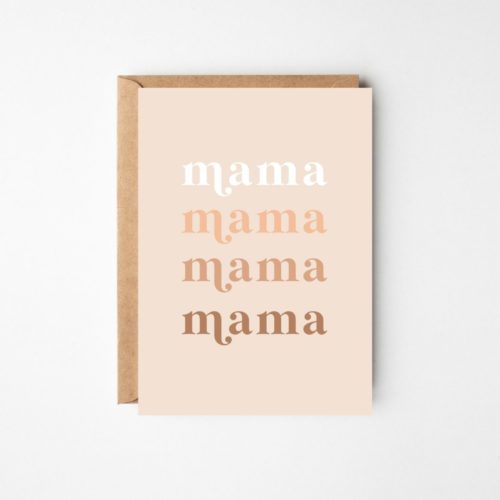 neutral mama card for mothers day