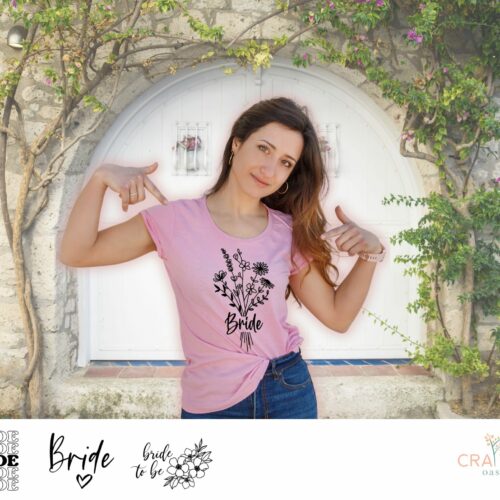 Bride Graphic Tee Collection - Various Designs for Every Bride-to-Be