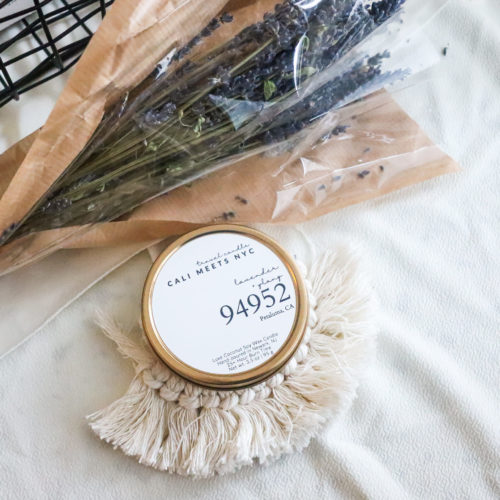 Cali Meets NYC Lavender + Ylang Coconut Soy Candle Tin