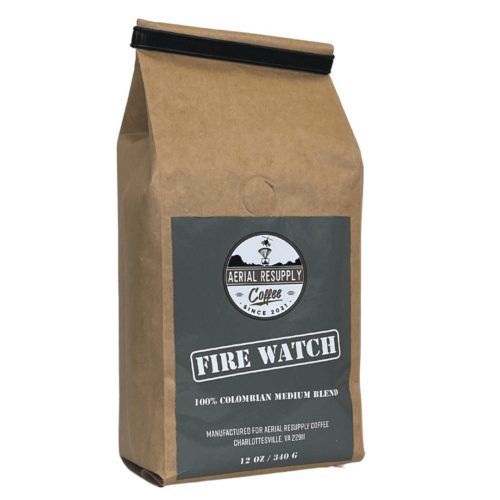 Bag of Coffee branded Fire Watch