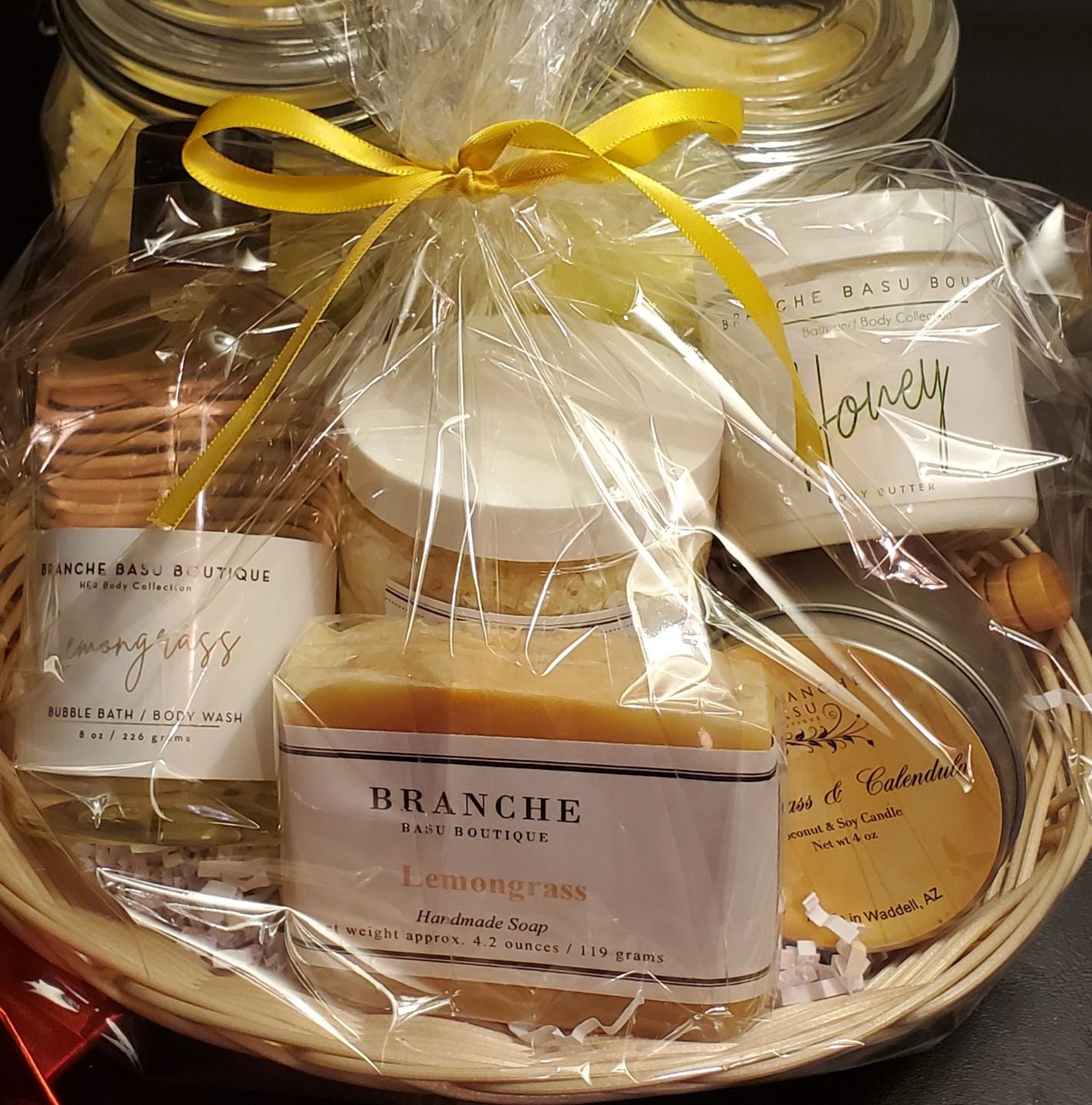 Mimosa Self-Care Gift Basket - Spouse-ly