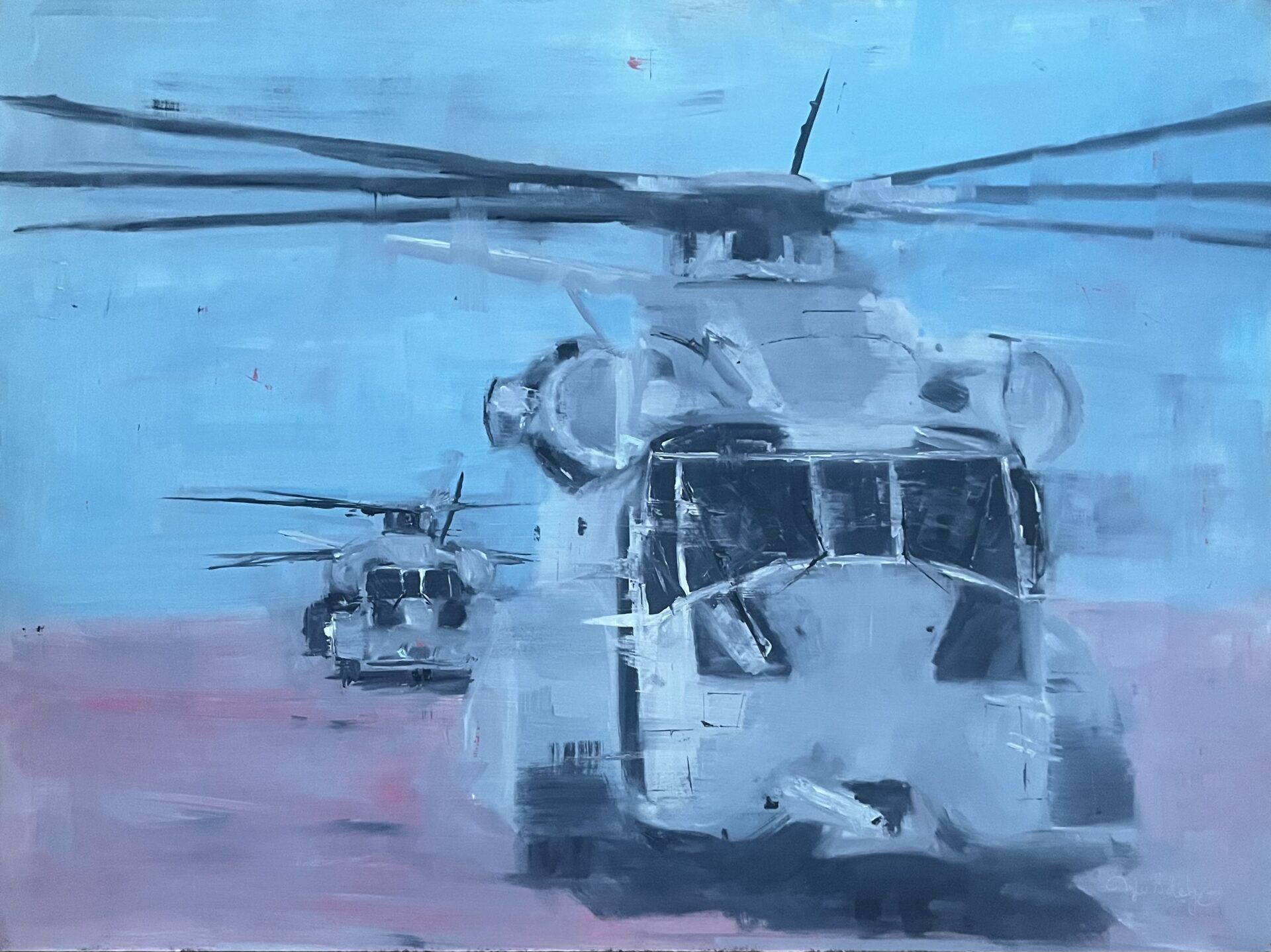 CH-53 painting gift