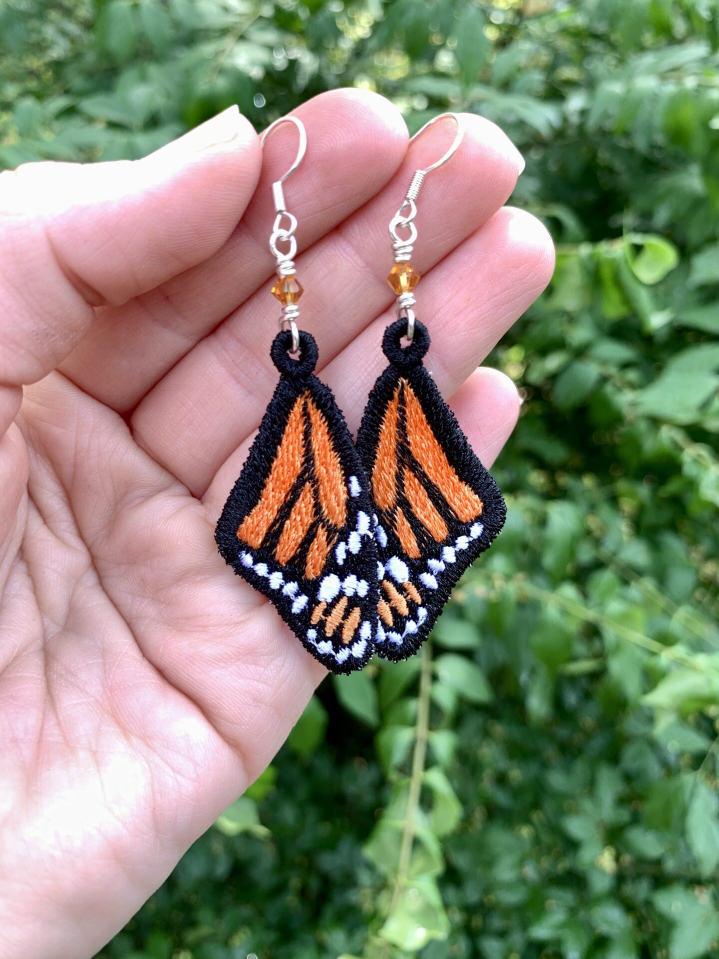 Monarch Butterfly Earrings (OOAK) – Simply Affinity