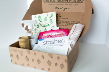 eco-friendly and minimal waste spring cleaning box