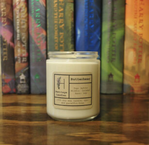 Butterbeer Soy Wax Candle for harry potter