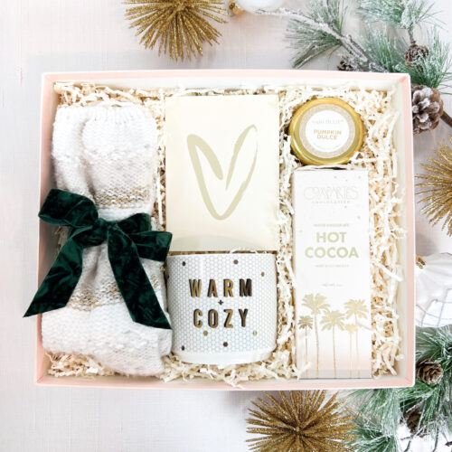 White Christmas Curated Gift Box For Her