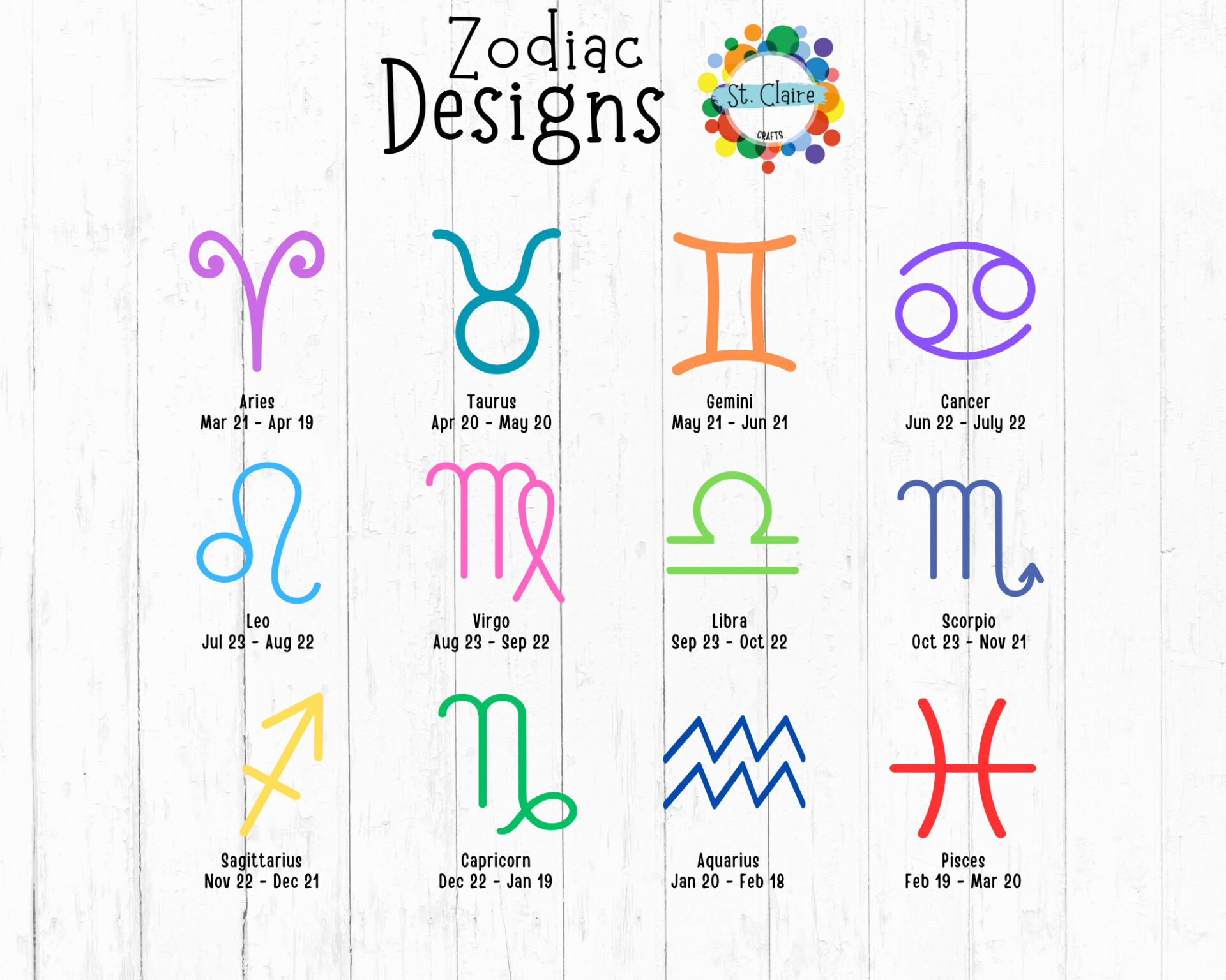Zodiac Designs