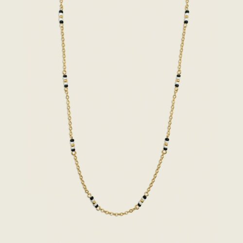 Army Layering Necklace in 14K Gold Filled