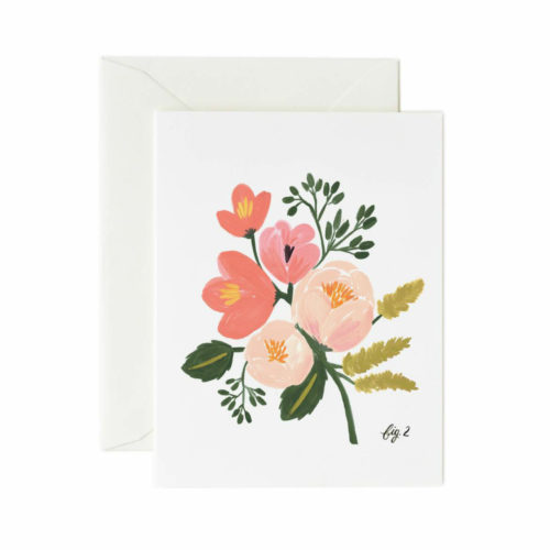 Rifle Paper Co. Pink Peony Card - Luxe & Bloom Gift Boxes