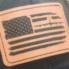 B-52 hat patch on a black military patch hat