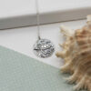 Sea Turtle Sterling Silver Charm Necklace
